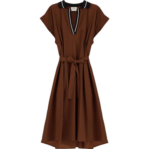 vestiti midi/longuette Dixie marrone
