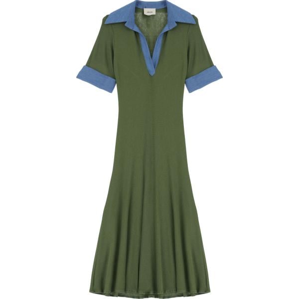 vestiti midi/longuette Dixie verde