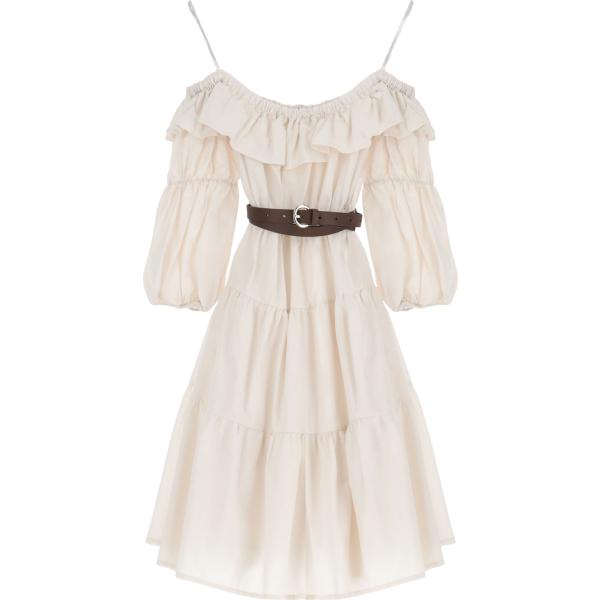 vestiti corti Dixie bianco