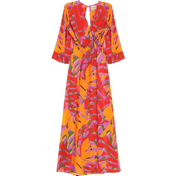 vestiti lunghi Dixie rosso