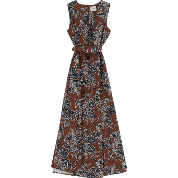 vestiti lunghi Dixie grigio a fiori