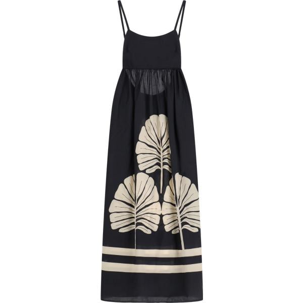 vestiti lunghi Dixie nero con stampe