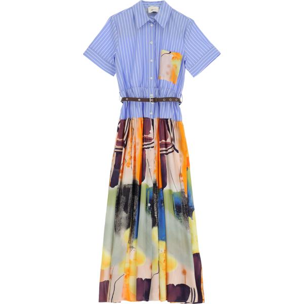 vestiti lunghi Dixie blu