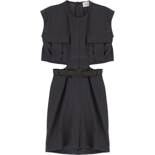 vestiti corti Dixie grigio