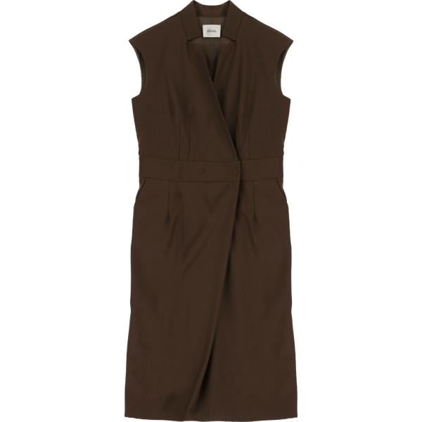 vestiti senza maniche Dixie marrone