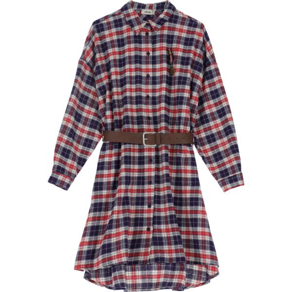 vestiti Dixie viola a quadri