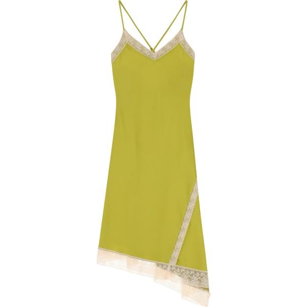 vestiti asimmetrici Dixie verde