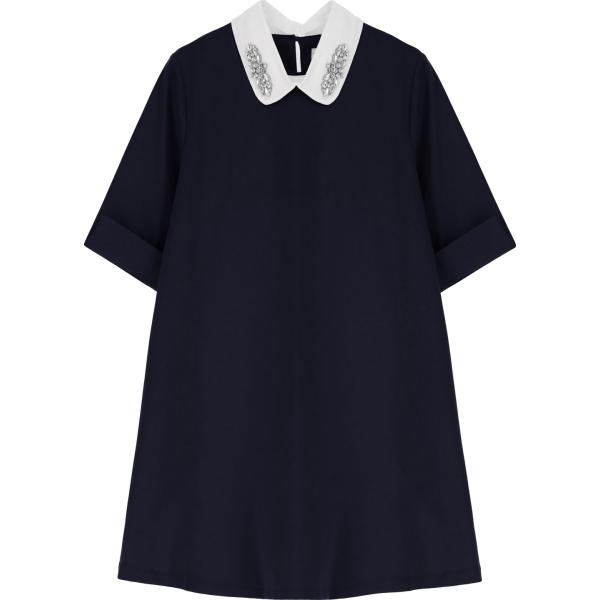vestiti corti Dixie blu