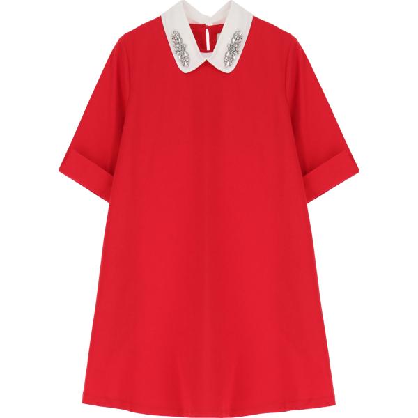 vestiti corti Dixie rosso