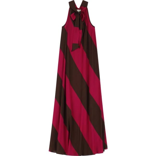 vestiti lunghi Dixie nero a righe