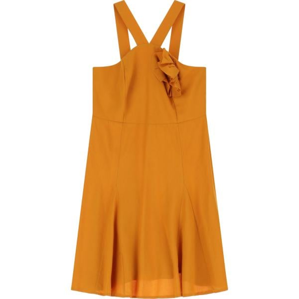 vestiti asimmetrici Dixie arancione a fiori