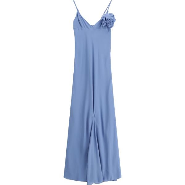 vestiti lunghi Dixie blu a fiori