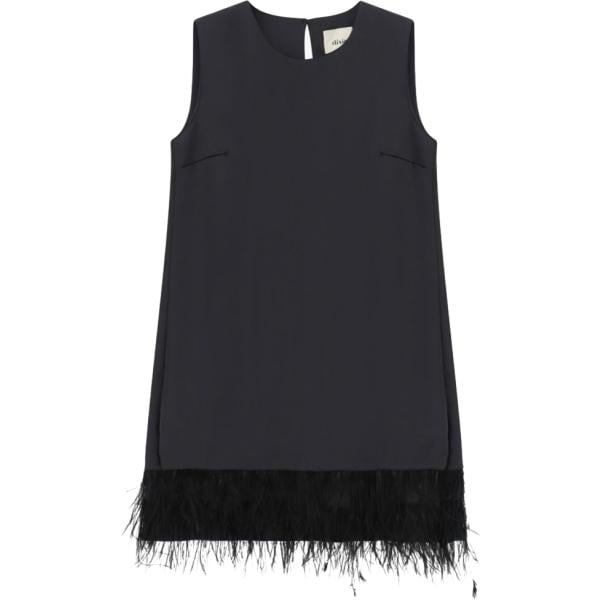 Vestito corto da donna in blu scuro corto senza maniche Dixie