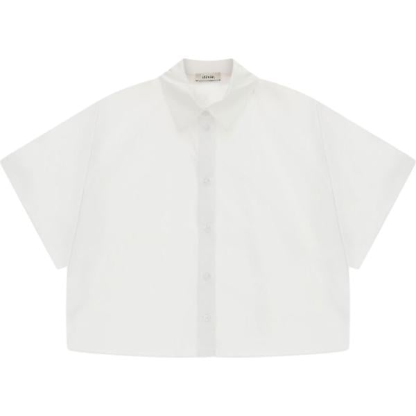 camicie a manica corta Dixie bianco