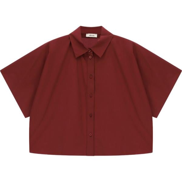 camicie a manica corta Dixie rosso