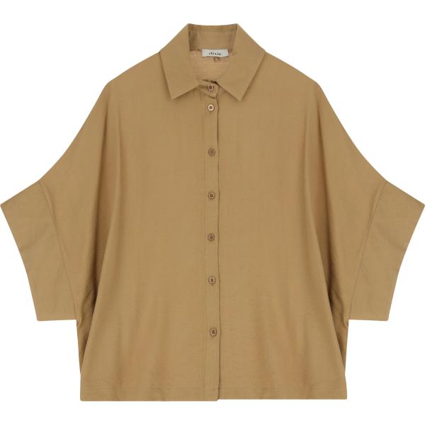camicie a manica corta Dixie marrone