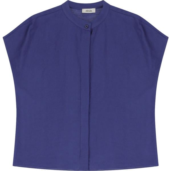 camicie a manica corta Dixie blu