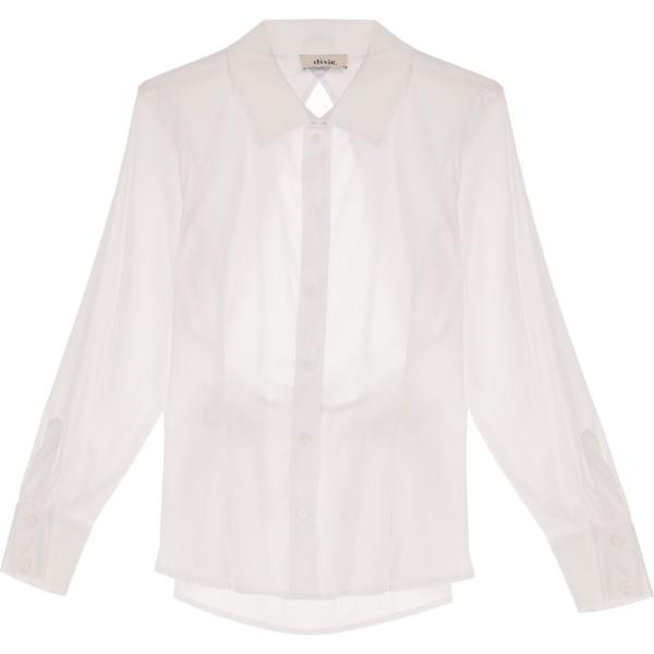 camicie Dixie bianco tinta unita