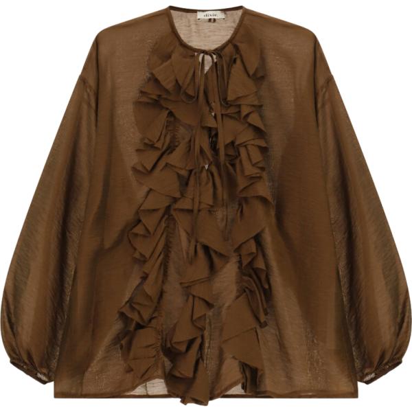 camicie Dixie marrone