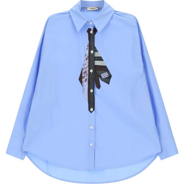 camicie Dixie blu