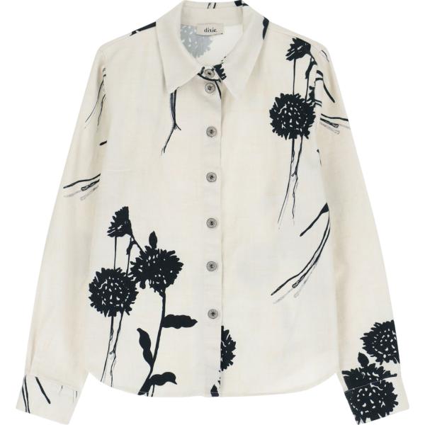 camicie Dixie grigio a fiori