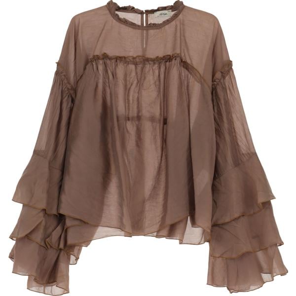 camicie Dixie marrone
