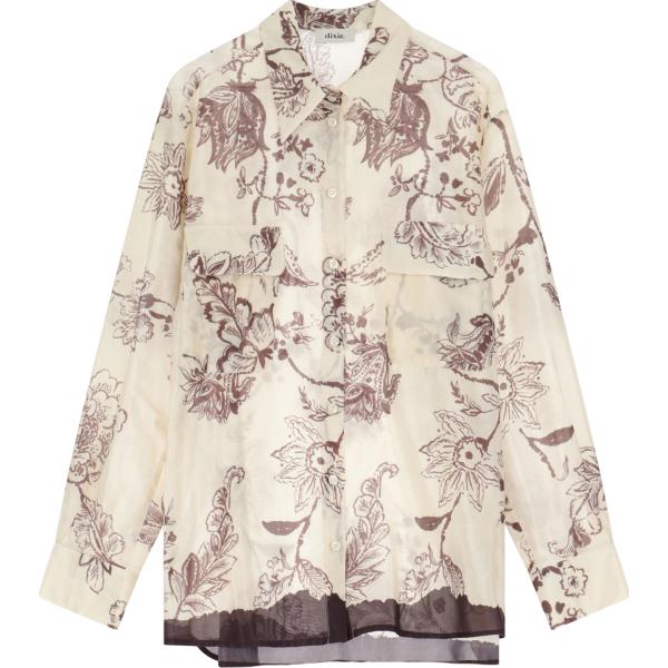camicie Dixie bianco a fiori