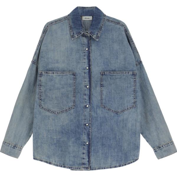 camicie Dixie blu