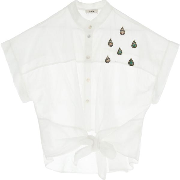 camicie a manica corta Dixie bianco