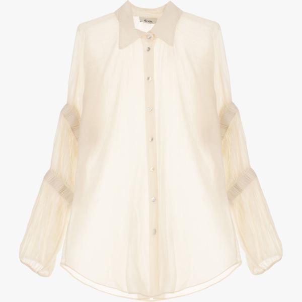 camicie Dixie bianco tinta unita