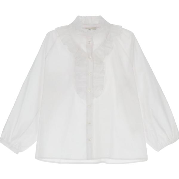 camicie Dixie bianco tinta unita
