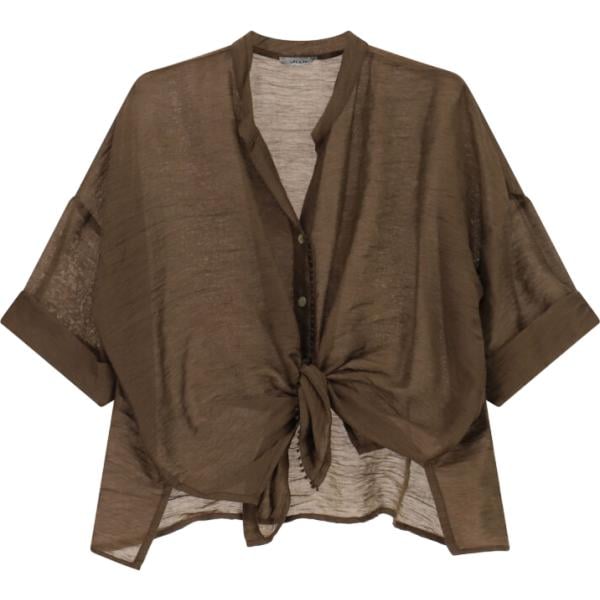 camicie Dixie marrone