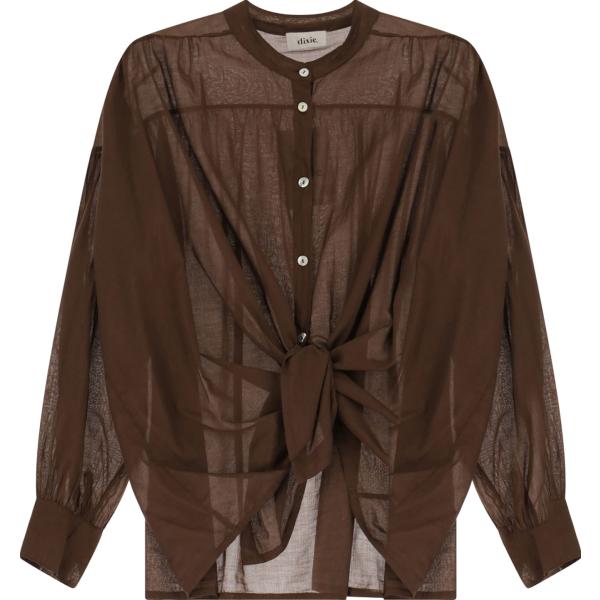 camicie Dixie marrone