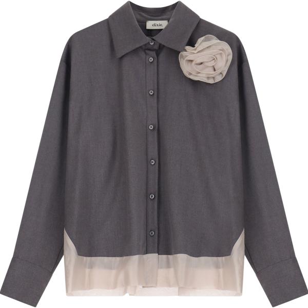camicie Dixie grigio