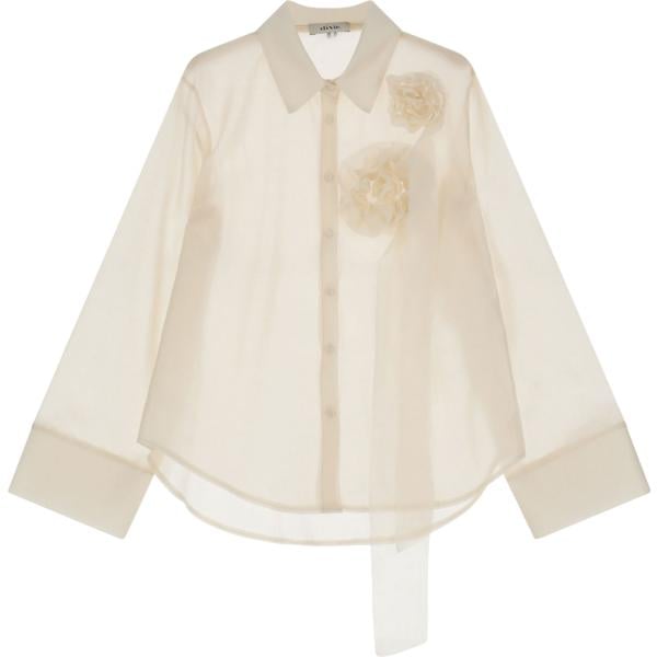 camicie Dixie bianco a fiori