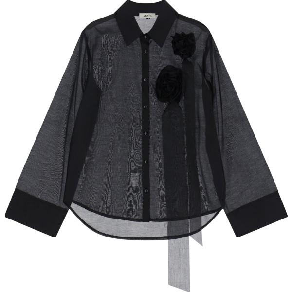 camicie Dixie grigio a fiori