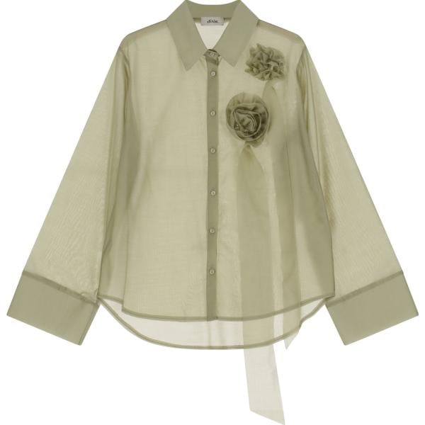 camicie Dixie marrone a fiori