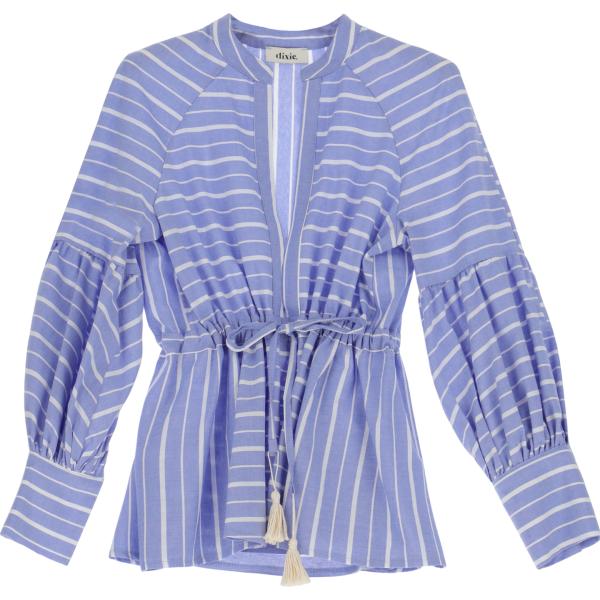 camicie Dixie blu a righe