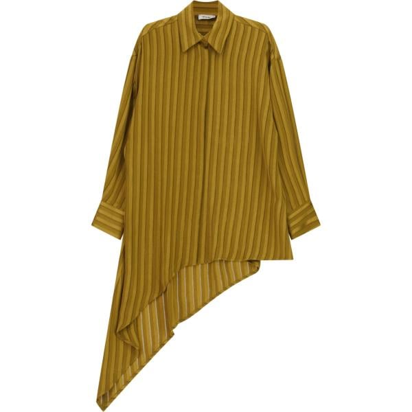 camicie Dixie marrone a righe