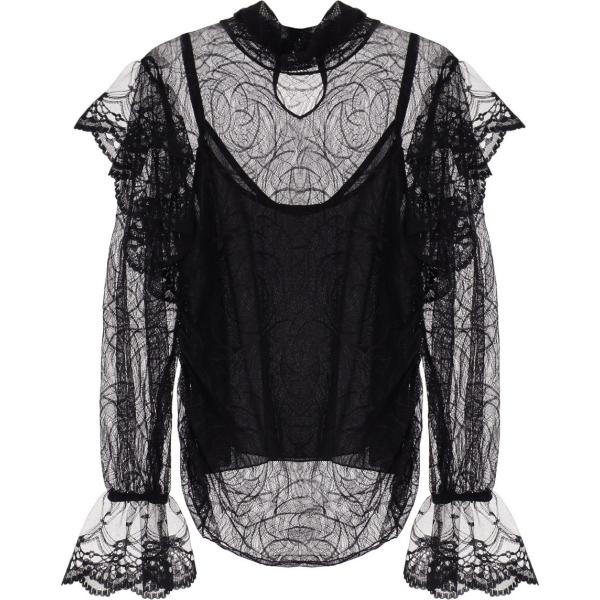 camicie Dixie nero tinta unita
