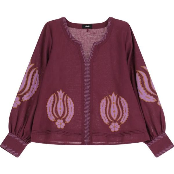bluse Dixie rosso a fiori