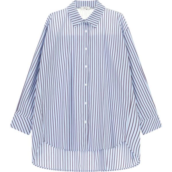 camicie Dixie grigio a righe