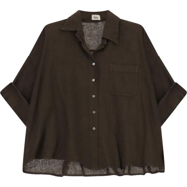 camicie Dixie marrone