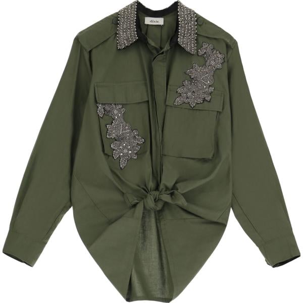camicie Dixie verde