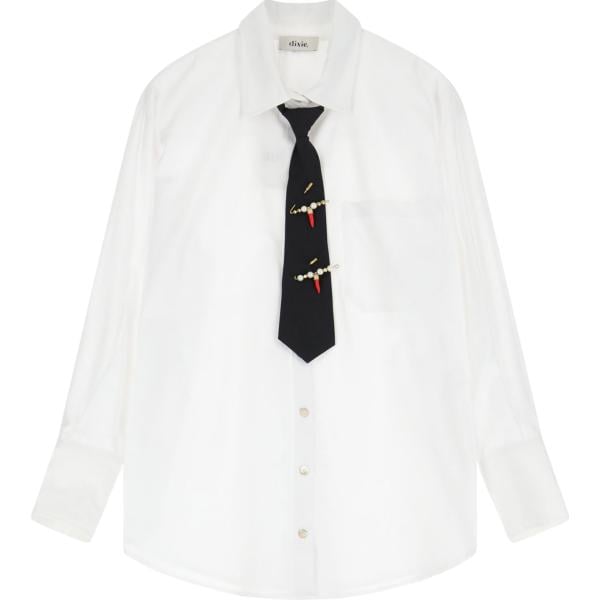 camicie Dixie bianco
