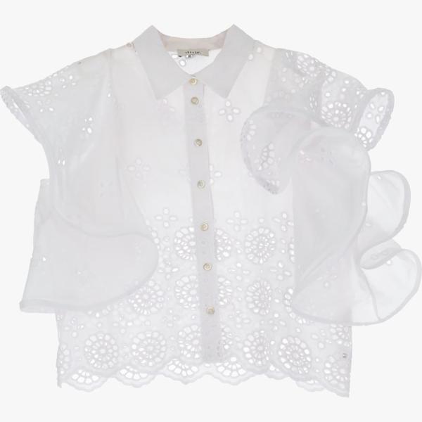 camicie Dixie bianco tinta unita
