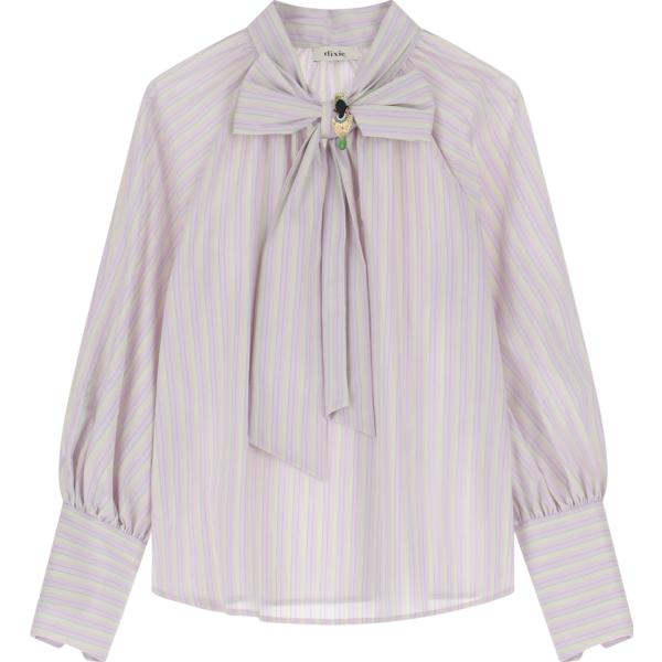 camicie Dixie grigio a righe