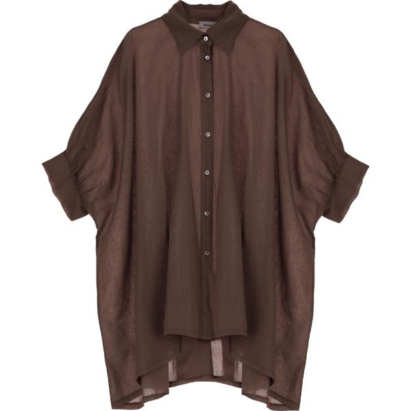 camicie Dixie marrone