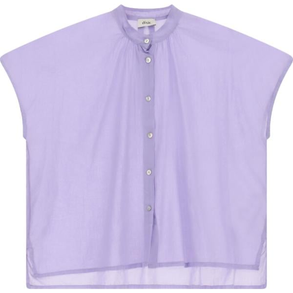 camicie a manica corta Dixie viola