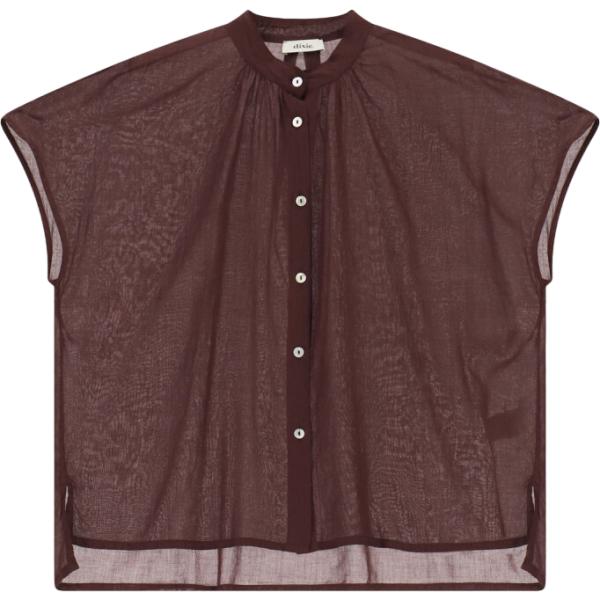 camicie a manica corta Dixie marrone